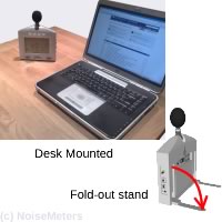 desk mounted noise meter