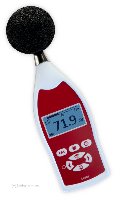 Cirrus CR308 Sound Level Meter for Basic Noise Surveys