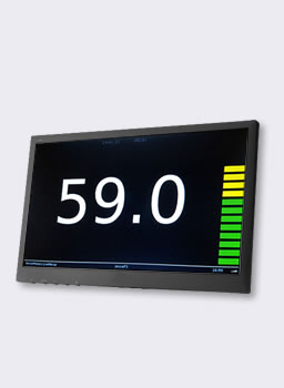 Sound Levels on a Monitor