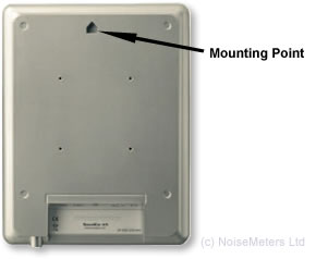 mounting the noise warning sign